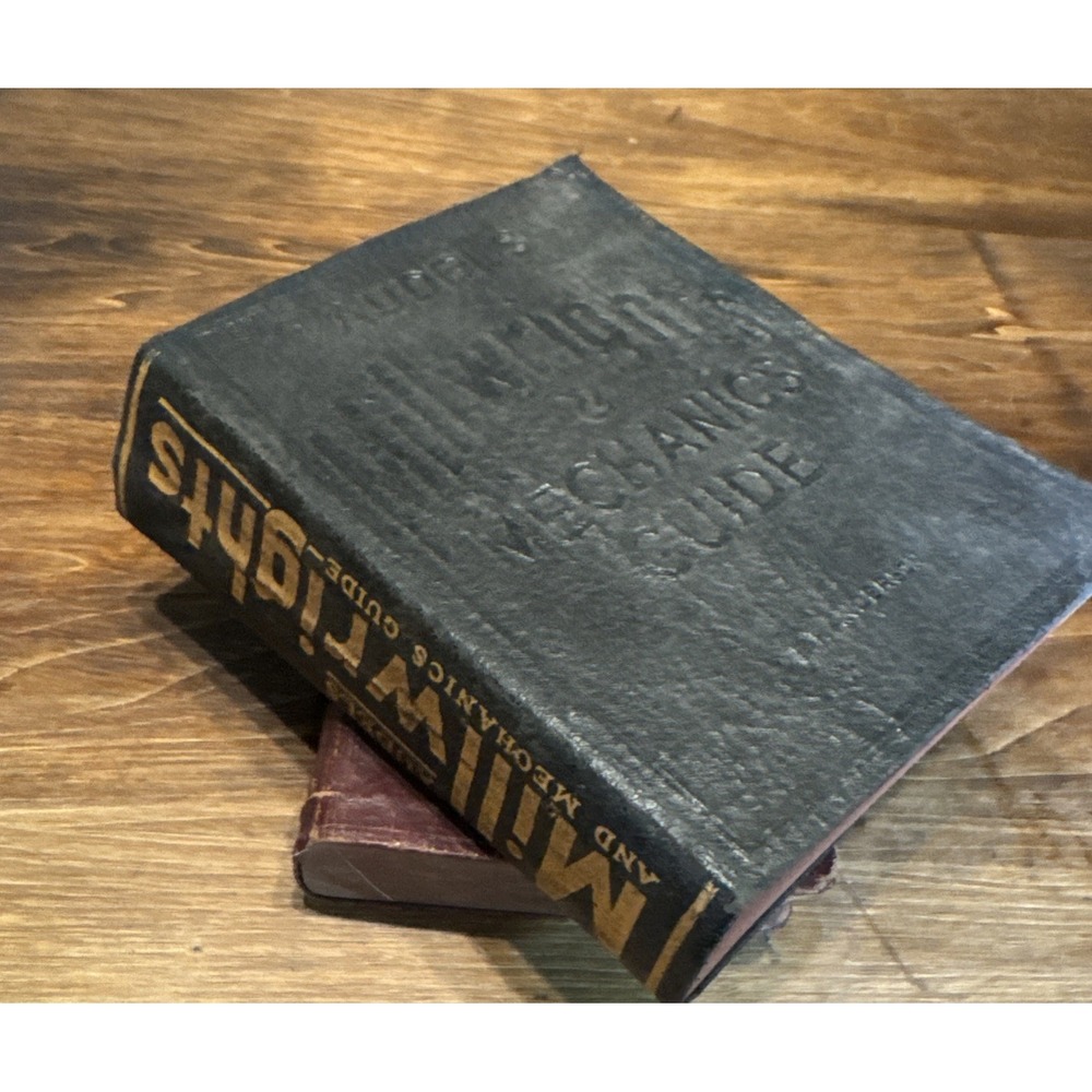1945 Reprint Audels Millwrights and Mechanics Guide Book EP Anderson USA